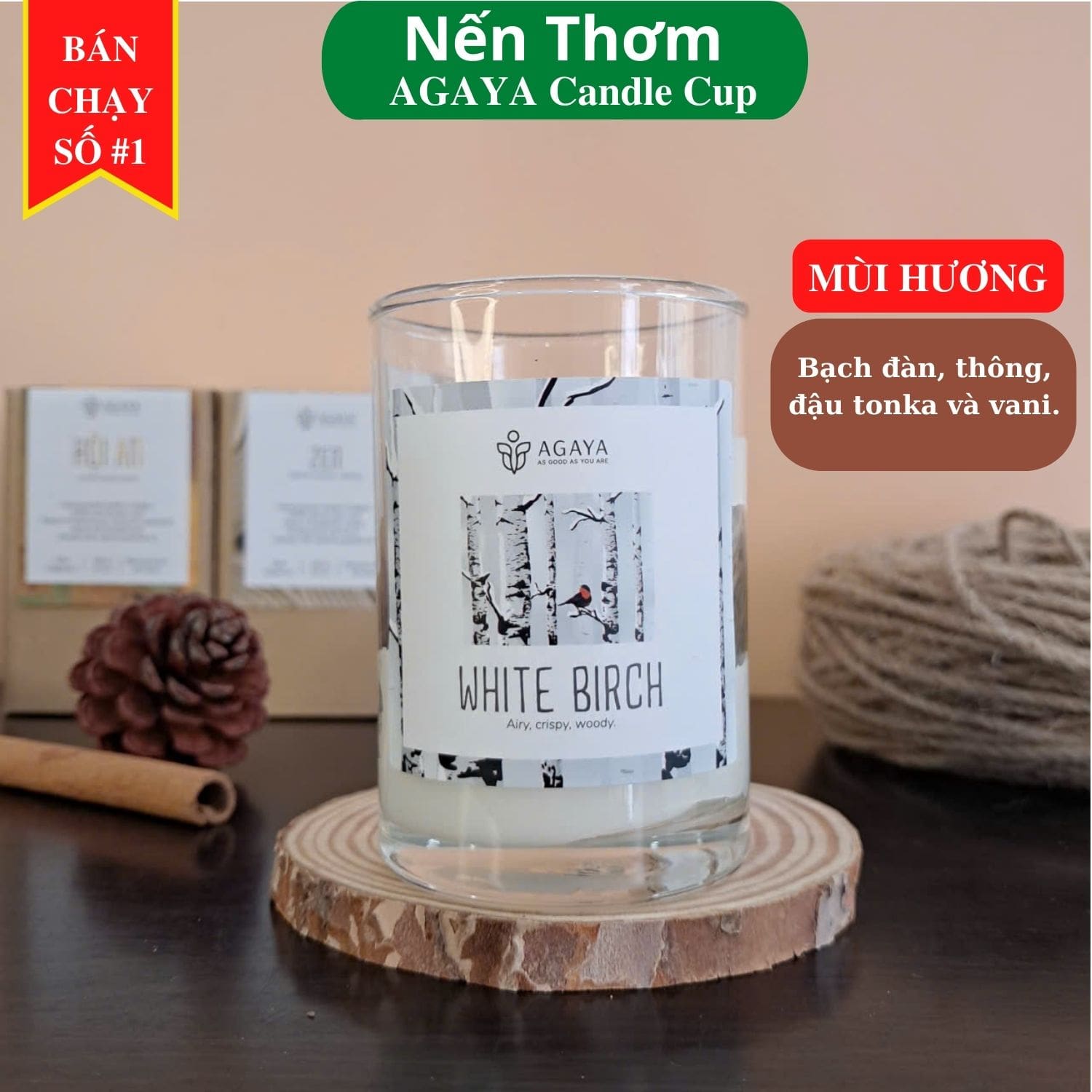 Nến Thơm Agaya Candle Cup 100g