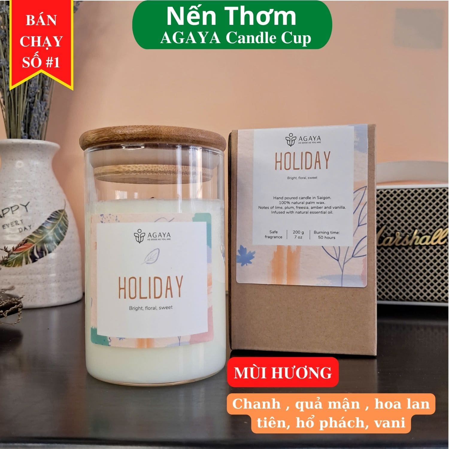 Nến Thơm Hương Trái Cây