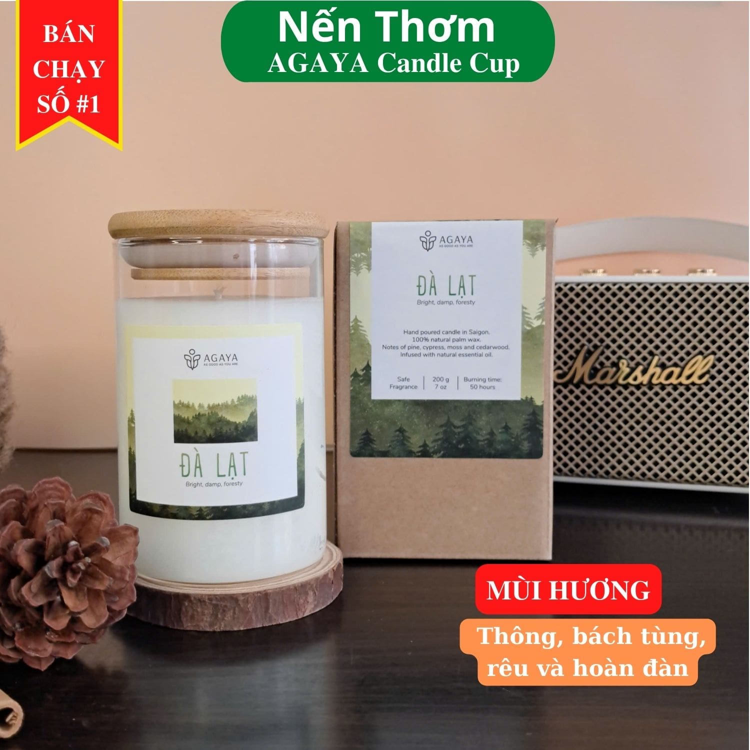Nến Thơm Handmade Tinh Tế